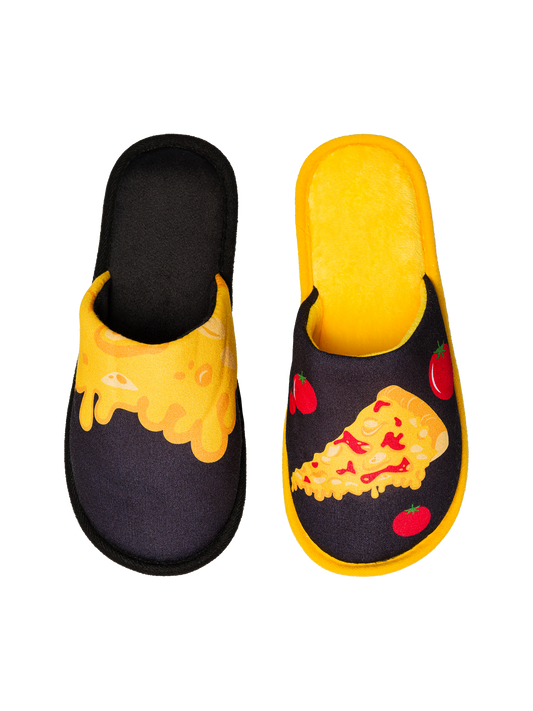 Pantuflas alegres Pizza de queso