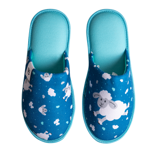 Pantuflas alegres Ovejas y nubes