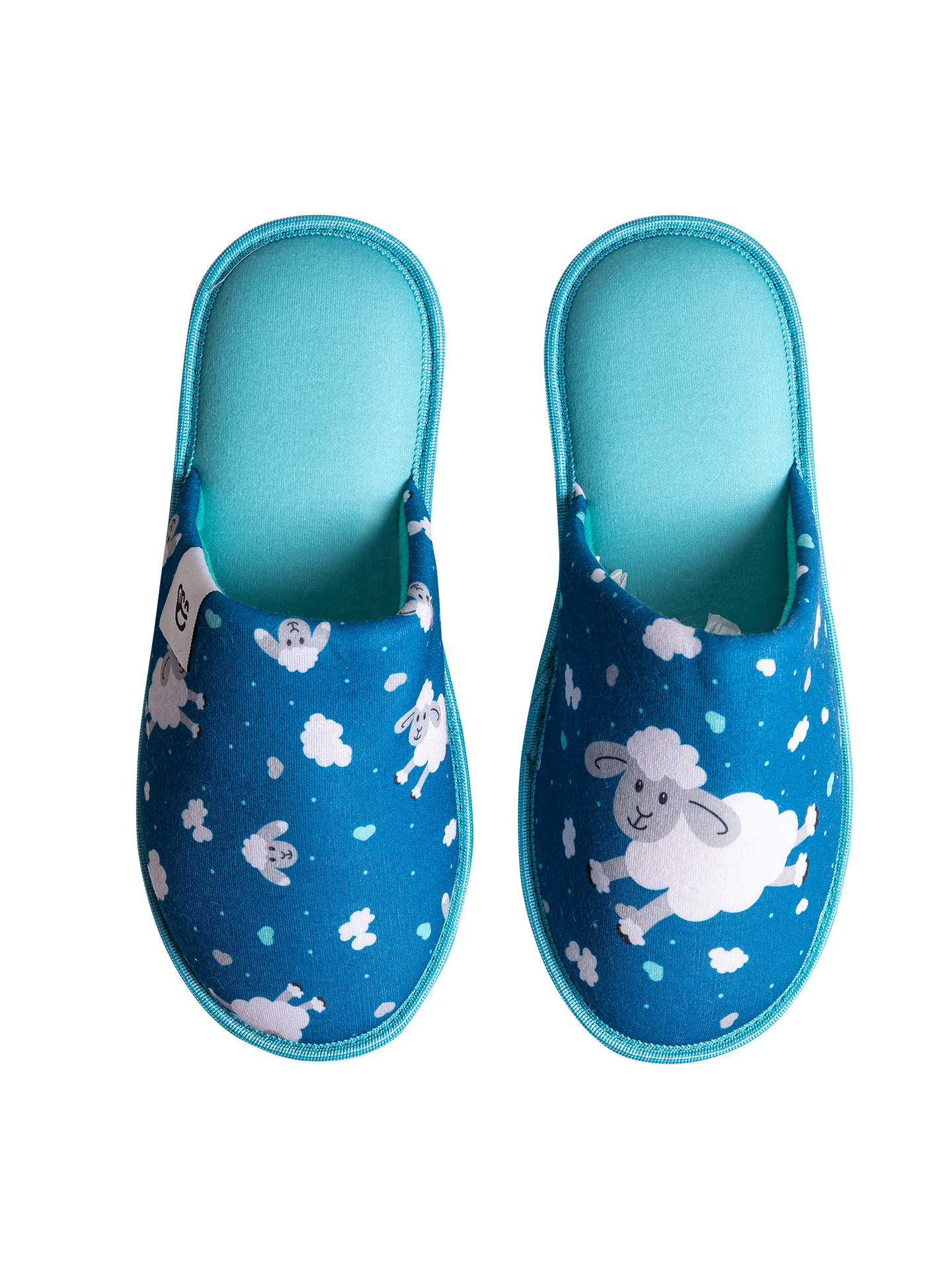 Pantuflas alegres Ovejas y nubes