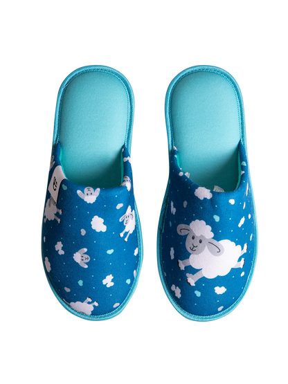 Pantuflas alegres Ovejas y nubes