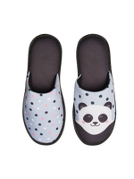 Pantuflas alegres Panda feliz