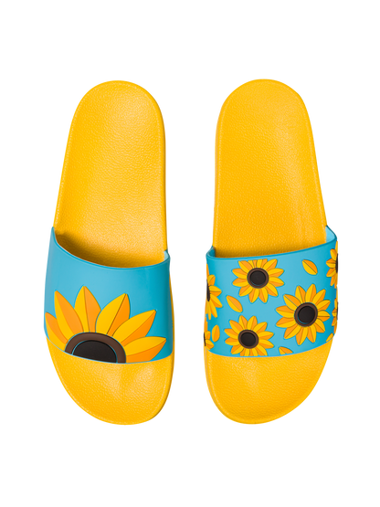 Chanclas alegres Girasol de verano