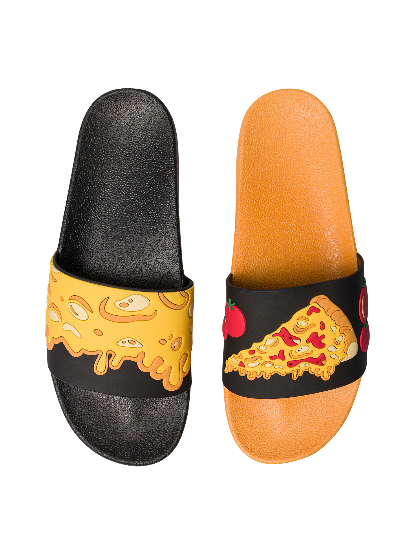 Chanclas alegres Pizza de queso