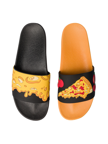 Chanclas alegres Pizza de queso