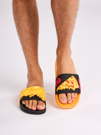 Chanclas alegres Pizza de queso