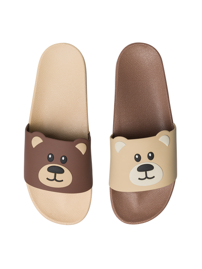 Chanclas alegres Oso