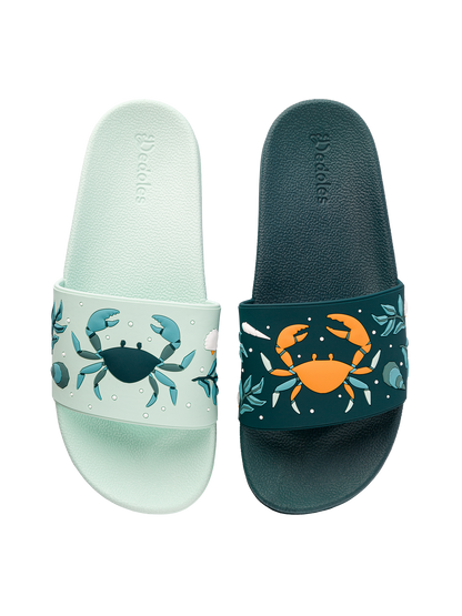 Chanclas alegres Cangrejo de mar