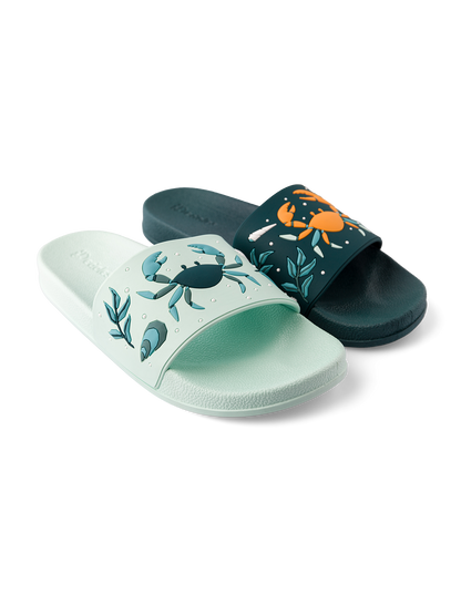 Chanclas alegres Cangrejo de mar