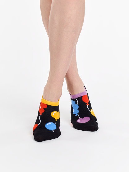 Calcetines sneakers alegres Globos