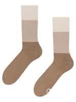 Calcetines de invierno Beige tricolor