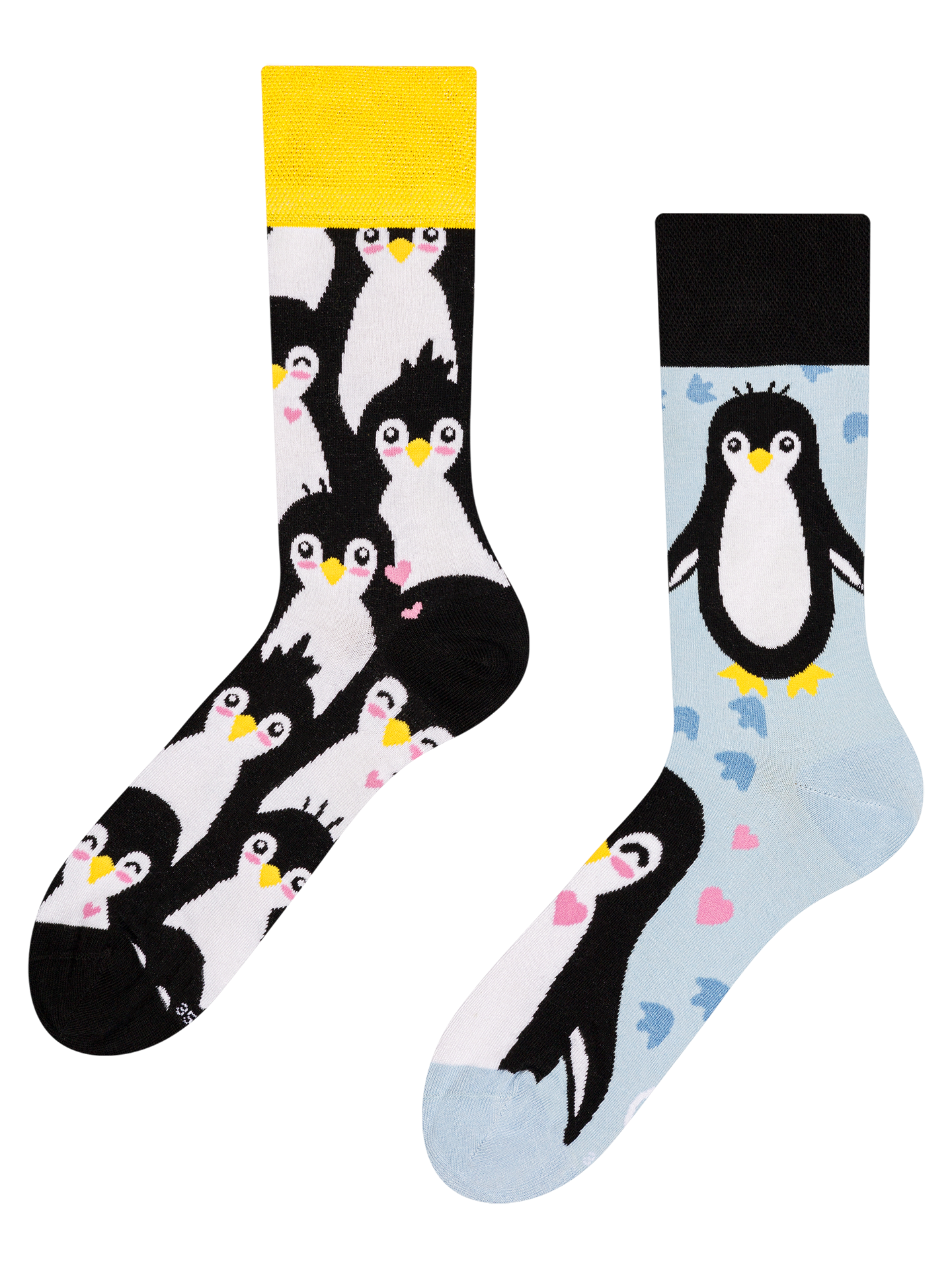 Calcetines alegres Pingüino en invierno