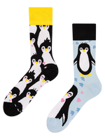 Calcetines alegres Pingüino en invierno