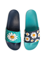 Chanclas alegres Flor de margarita