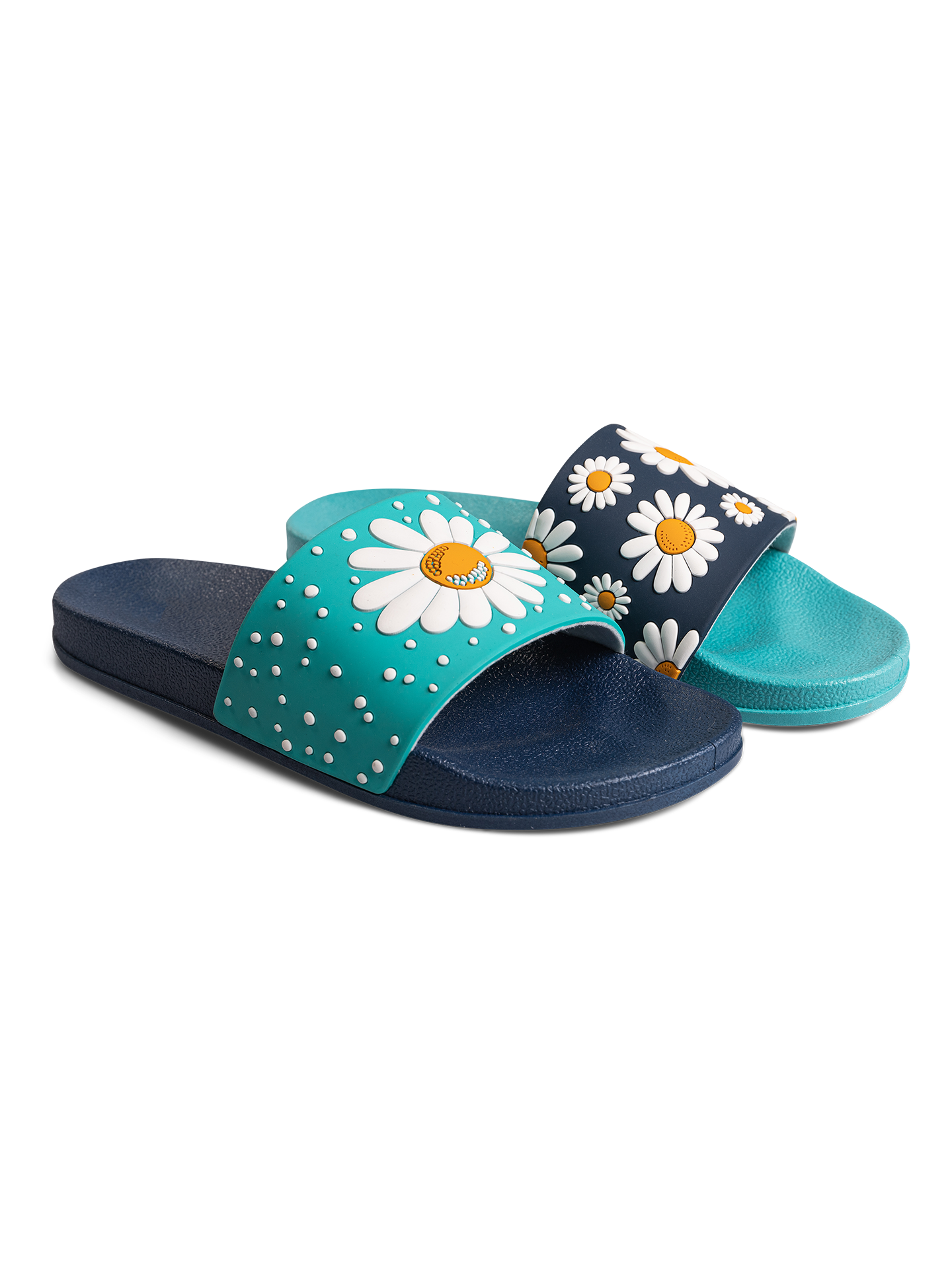 Chanclas alegres Flor de margarita