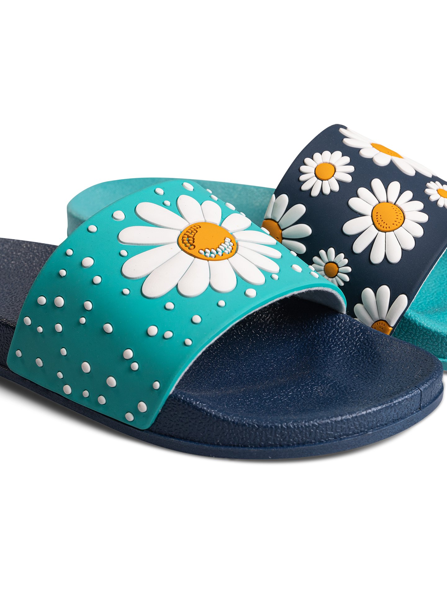 Chanclas alegres Flor de margarita