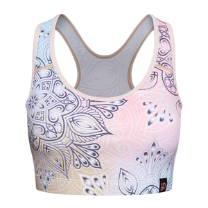 Top deportivo alegre Mandala pastel