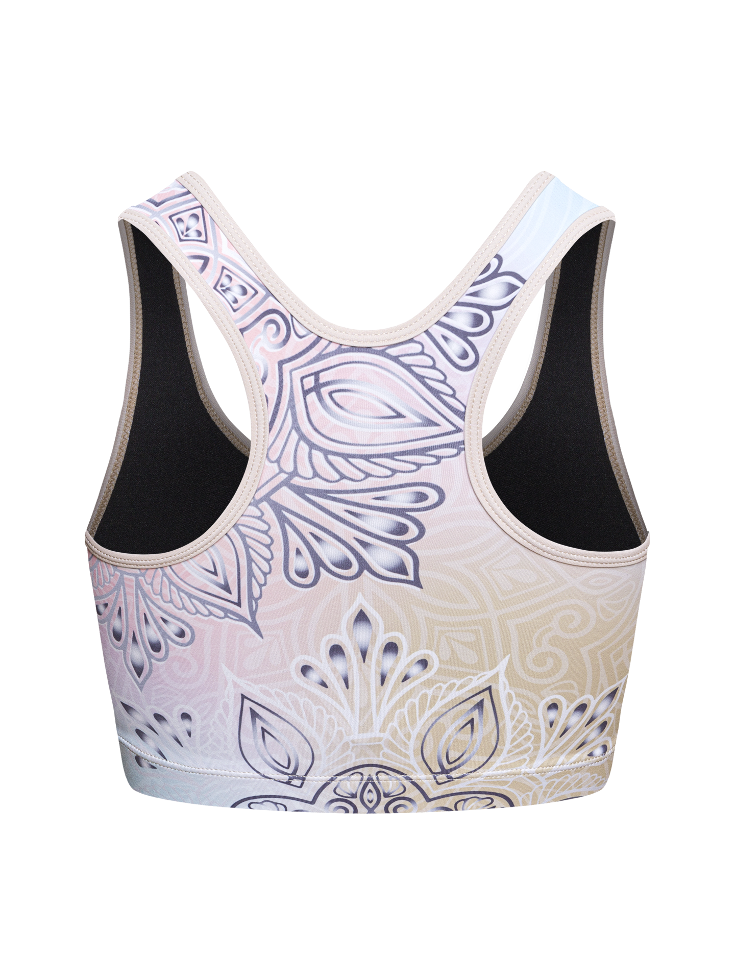 Top deportivo alegre Mandala pastel