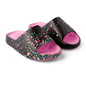 Sandalias alegres chunky Gotas de colores