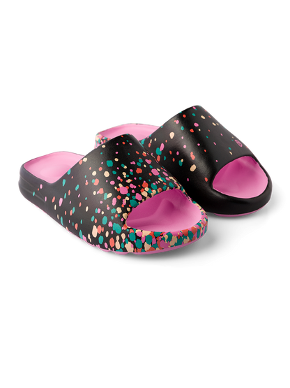 Sandalias alegres chunky Gotas de colores