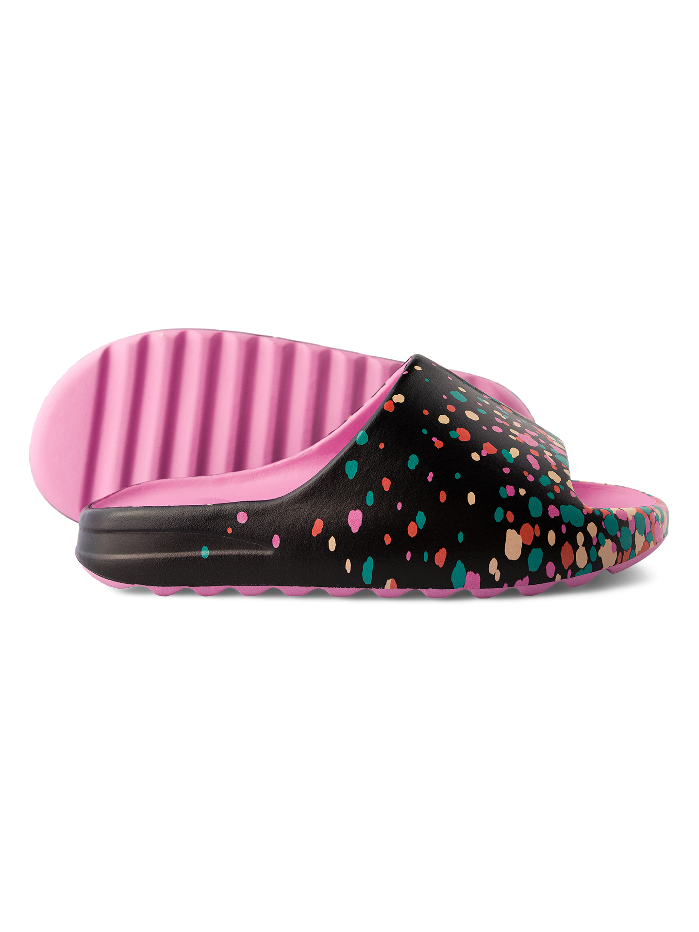 Sandalias alegres chunky Gotas de colores