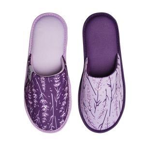 Pantuflas alegres Lavanda