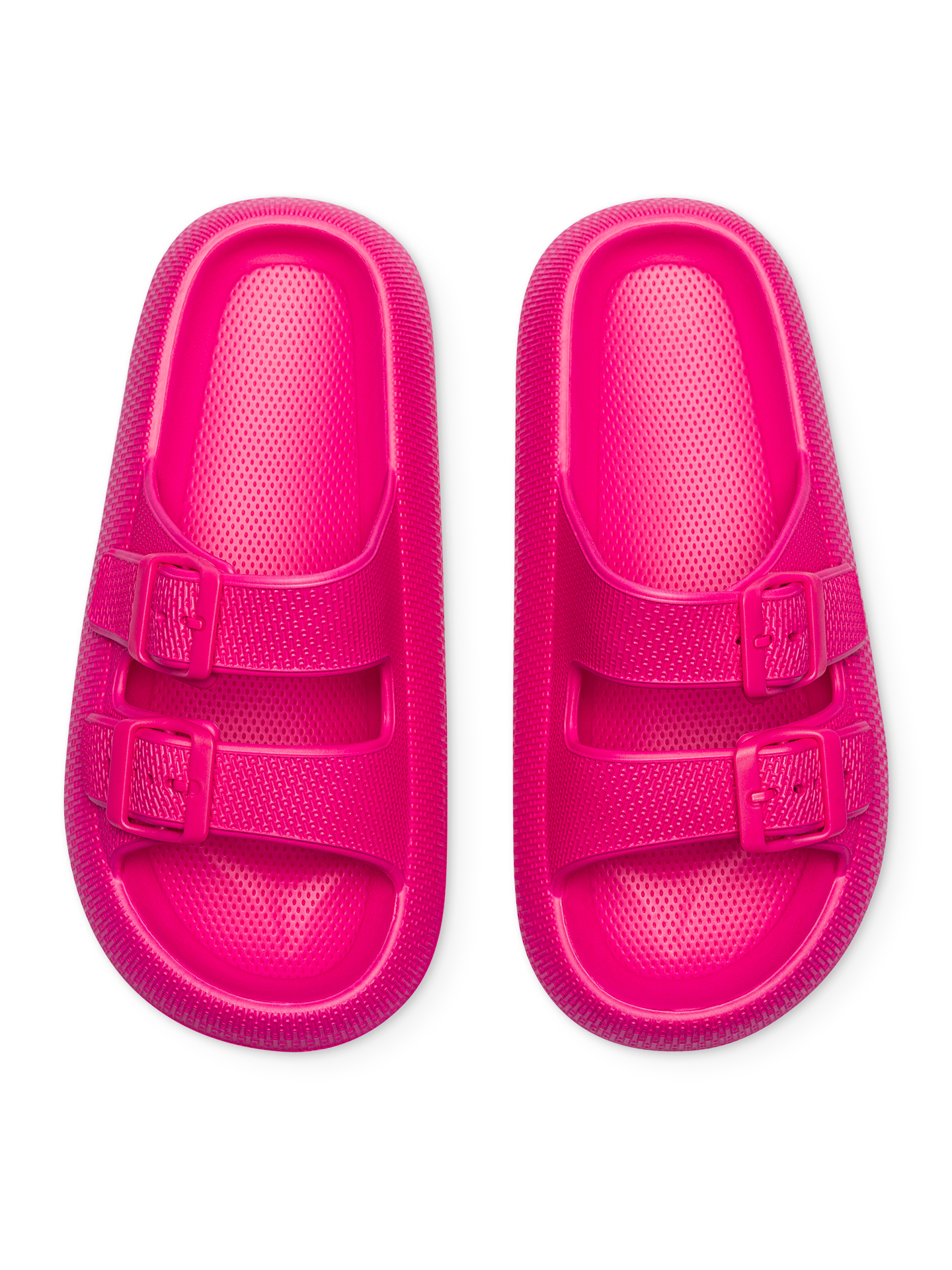 Sandalias con plataforma para mujer Rosa frambuesa