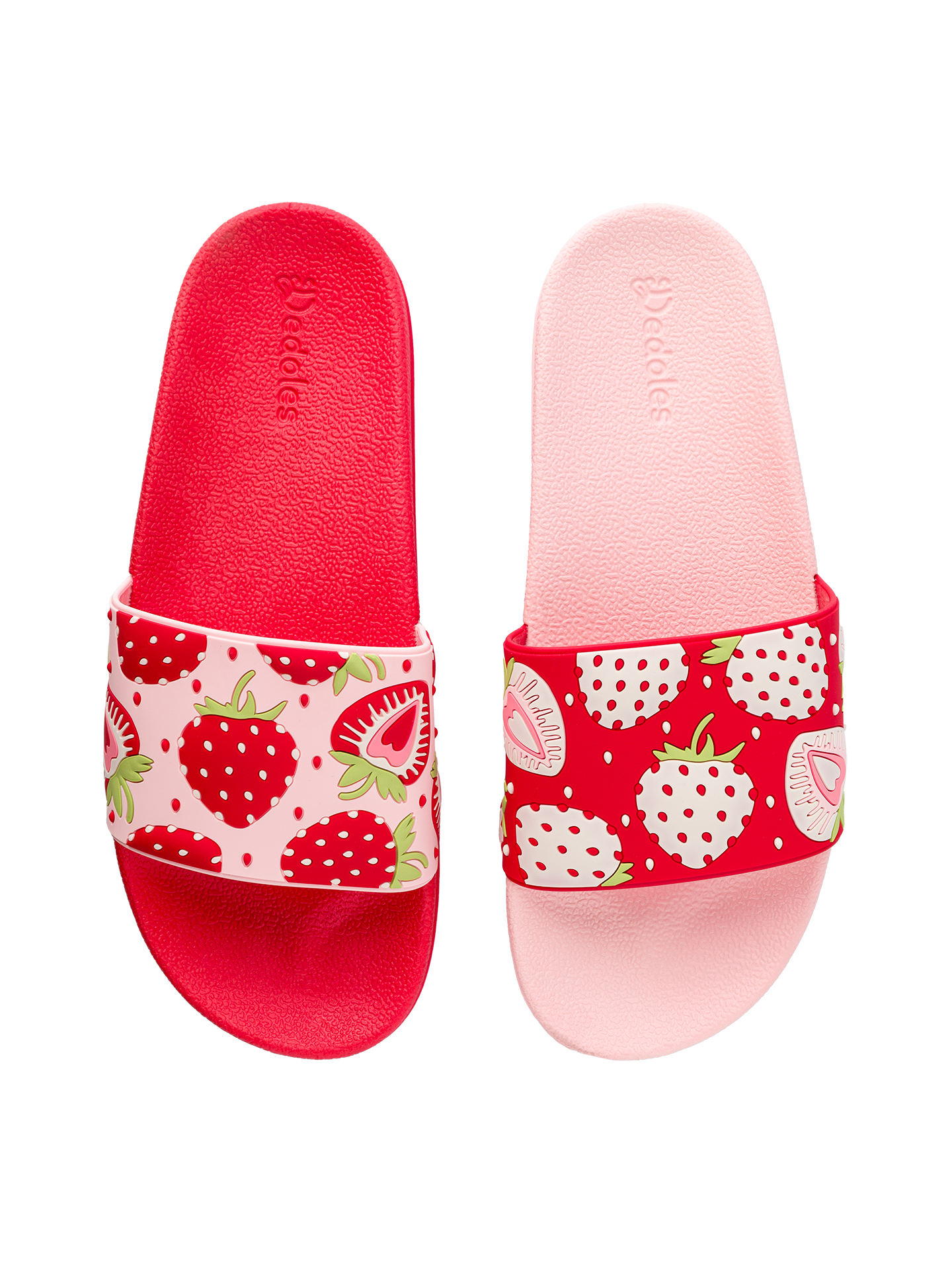 Chanclas alegres Fresas dulces