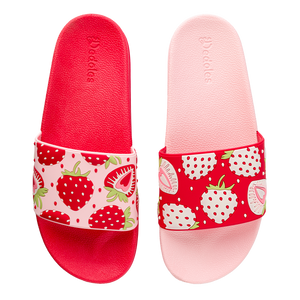 Chanclas alegres Fresas dulces