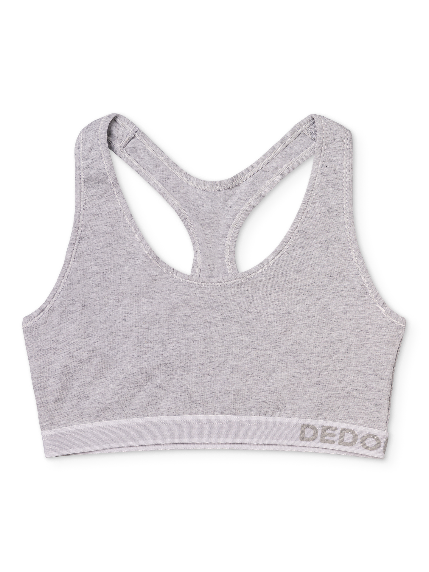 Bralette para mujer Gris jaspeado