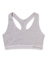 Bralette para mujer Gris jaspeado