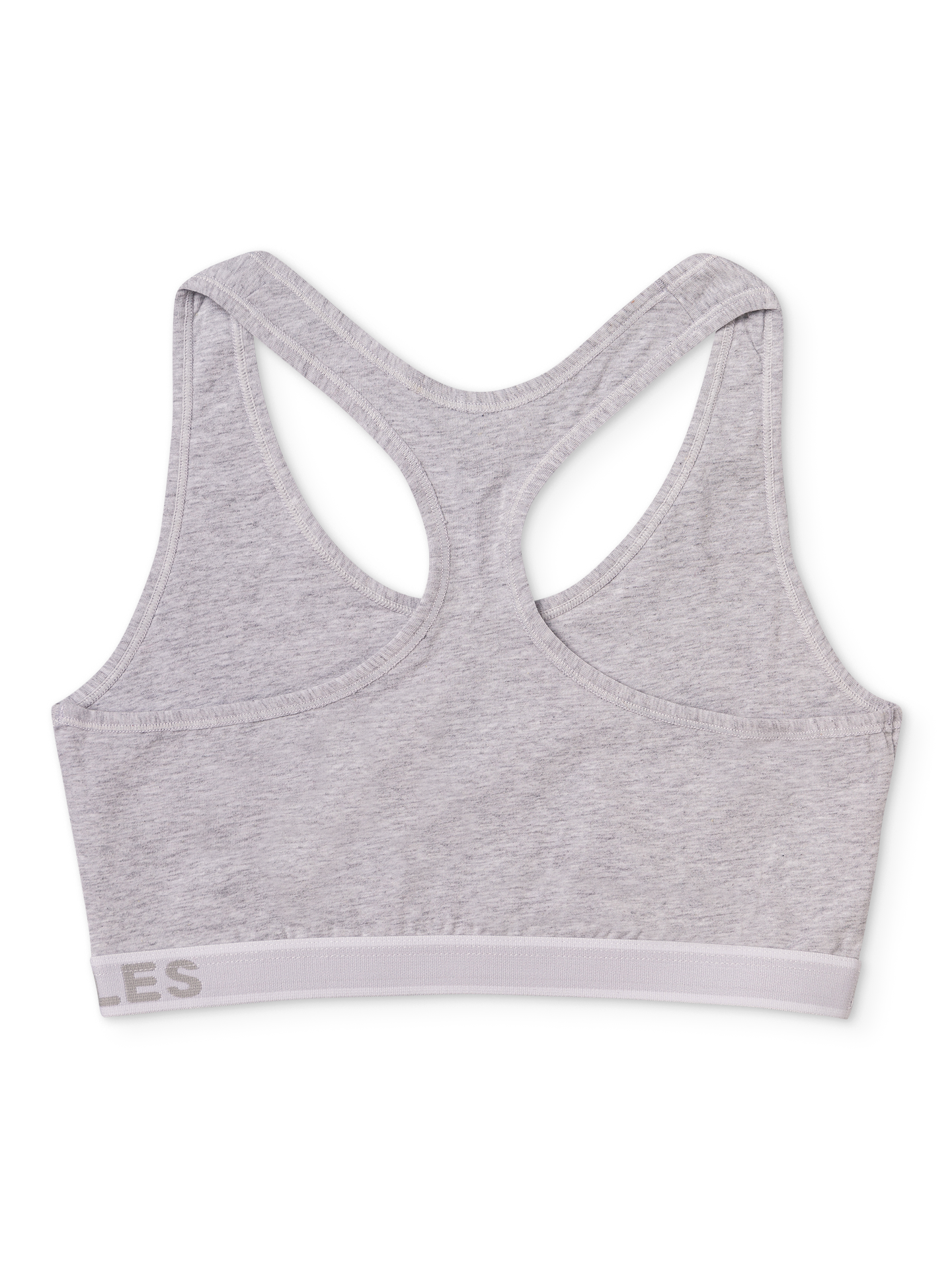 Bralette para mujer Gris jaspeado