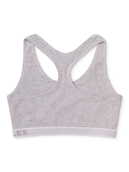 Bralette para mujer Gris jaspeado