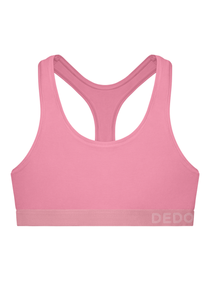 Bralette para mujer rosa envejecido