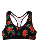 Bralette alegre para mujer Rosas