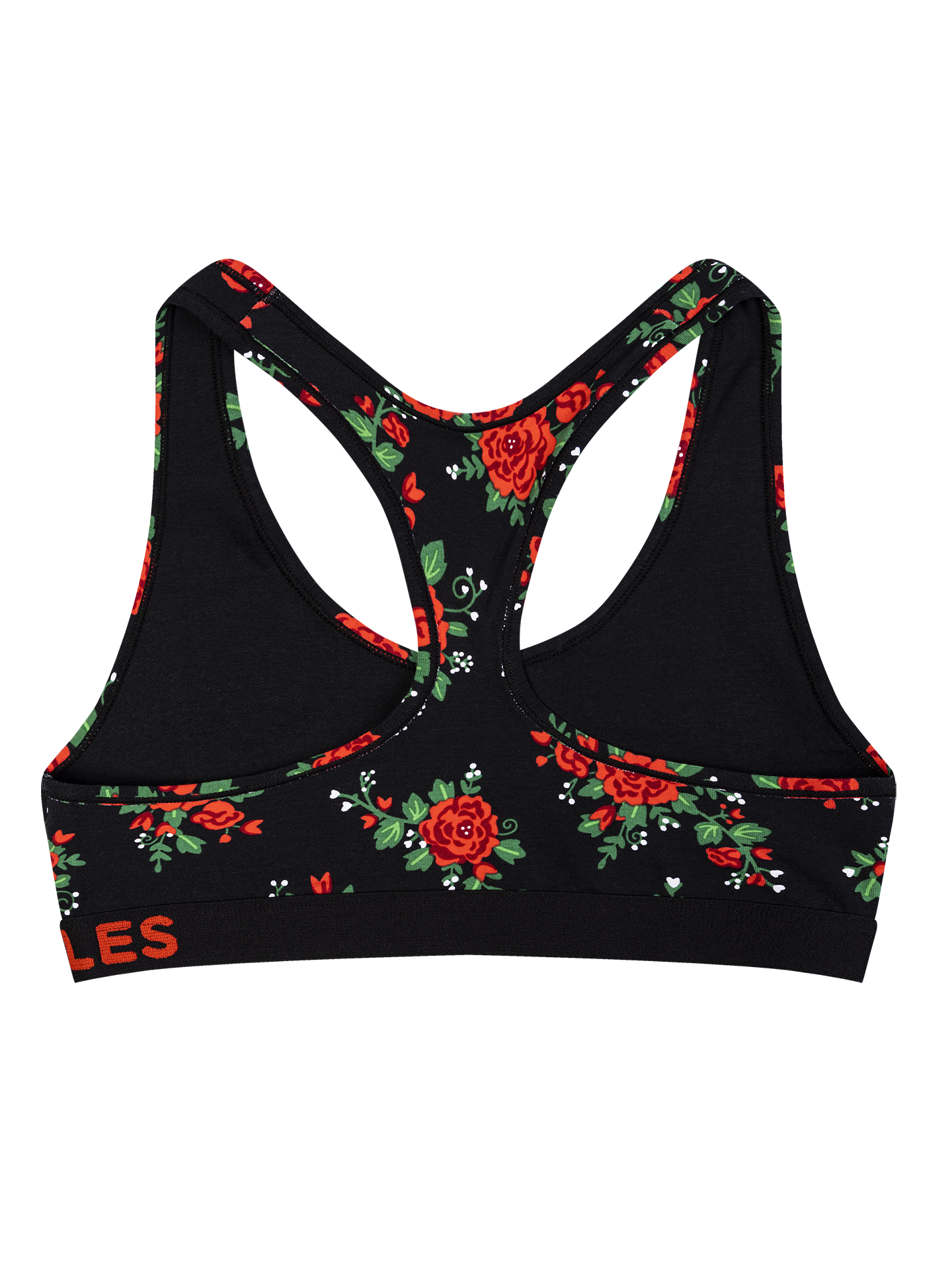 Bralette alegre para mujer Rosas