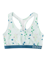 Bralette alegre para mujer Flores del prado