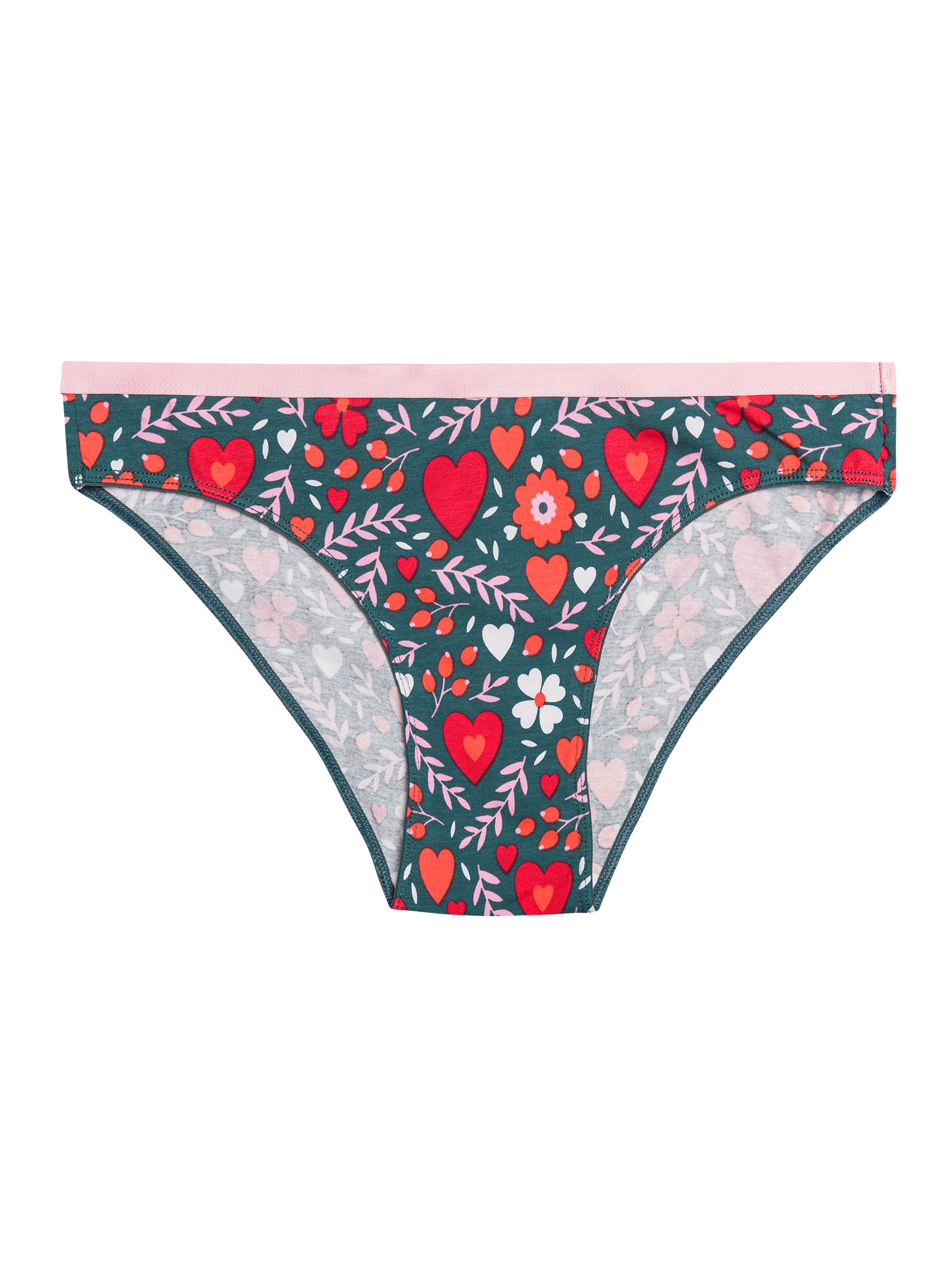 Bragas alegres para mujer Amor floral