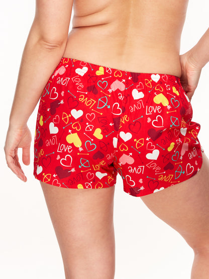 Calzoncillos alegres para mujer  Corazones