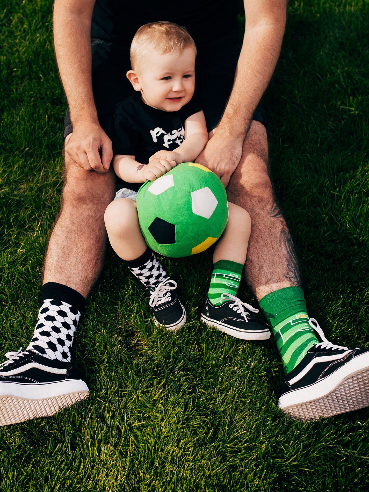 Calcetines infantiles alegres Fútbol