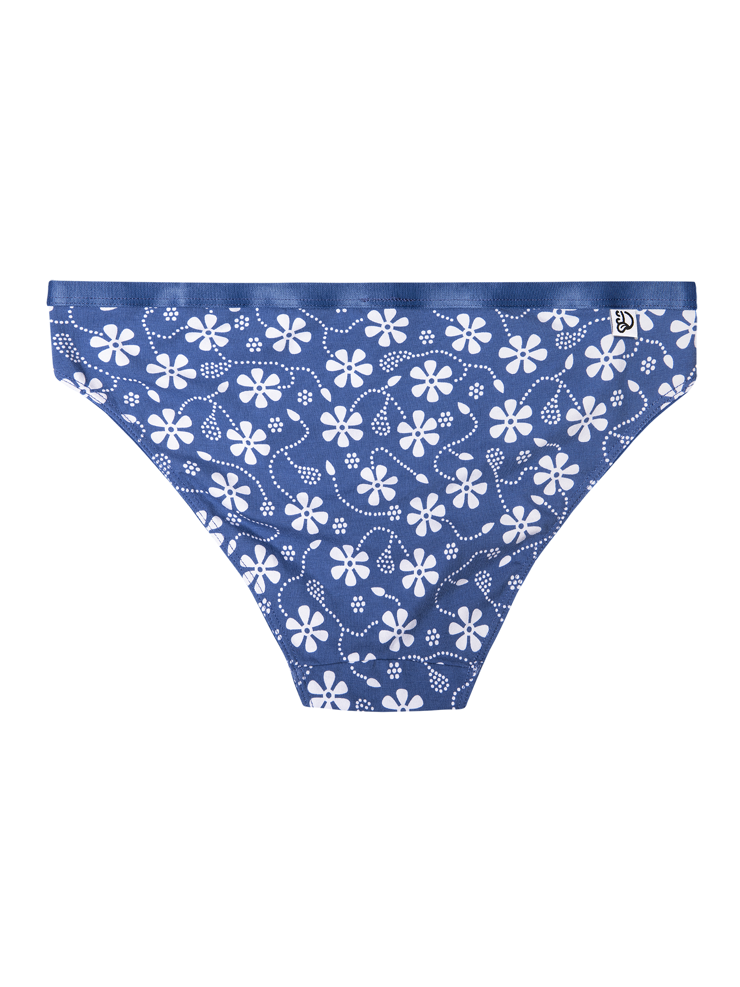 Bragas alegres para mujer Estampado azul