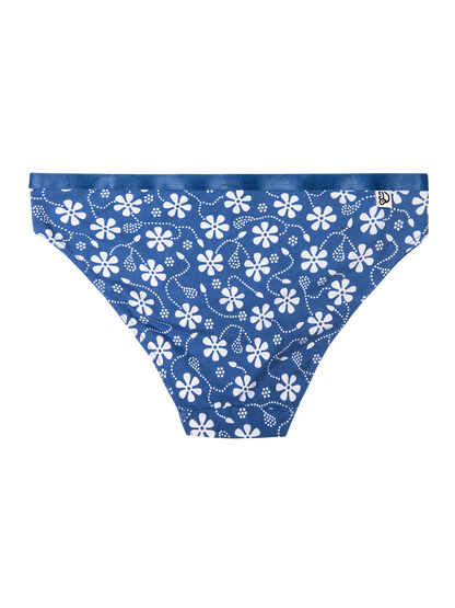 Bragas alegres para mujer Estampado azul