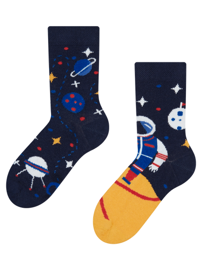 Calcetines infantiles alegres Astronauta