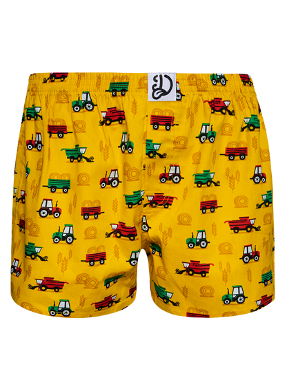 Calzoncillos alegres para hombre Tractor