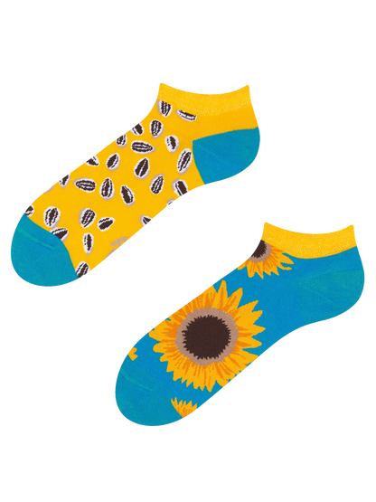 Calcetines tobilleros alegres Girasol