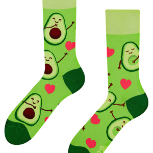 Calcetines alegres Amor por los aguacates