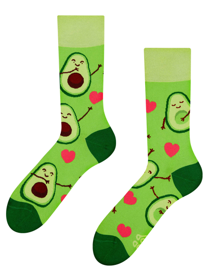 Calcetines alegres Amor por los aguacates