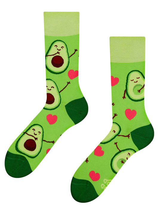 Calcetines alegres Amor por los aguacates