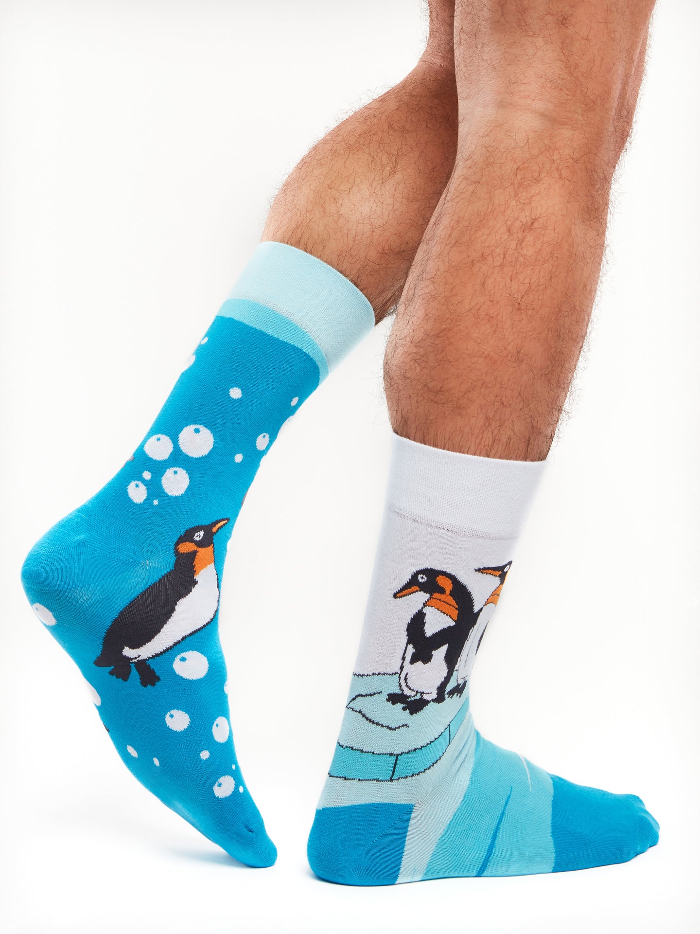 Calcetines alegres Pingüinos