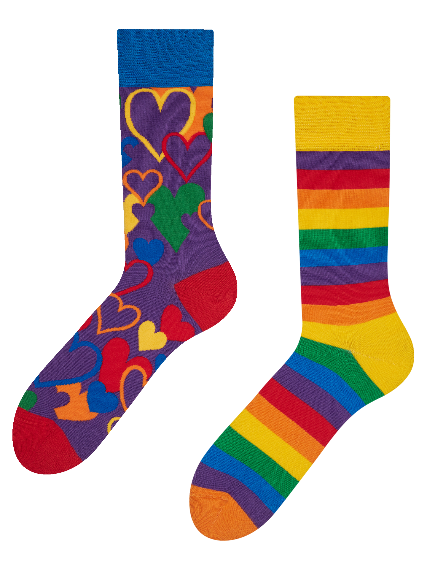 Calcetines alegres Amor multicolor