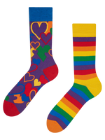 Calcetines alegres Amor multicolor